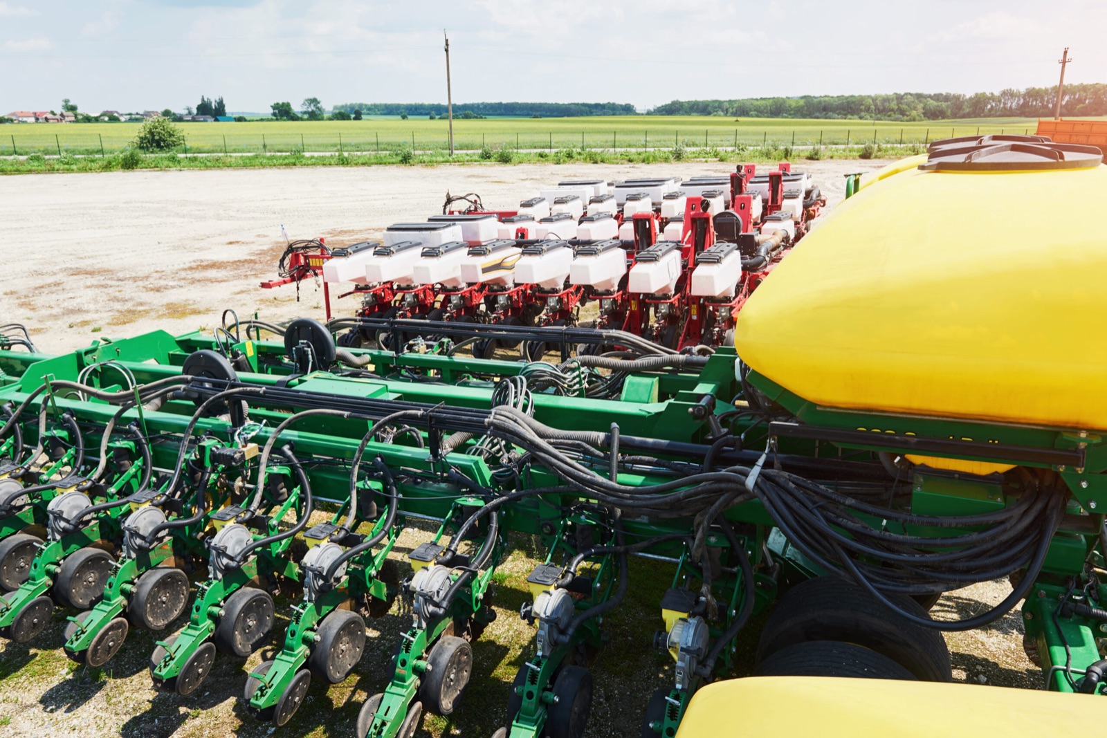 Des fabricants de machines agricoles